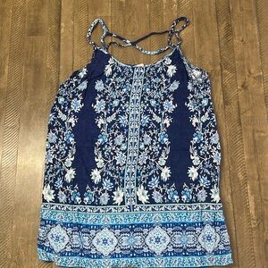 Boho loose tank